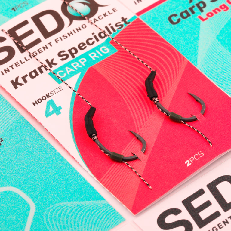 SEDO Krank Specialist Előkötött Bojlis horog előke 2db/csomag