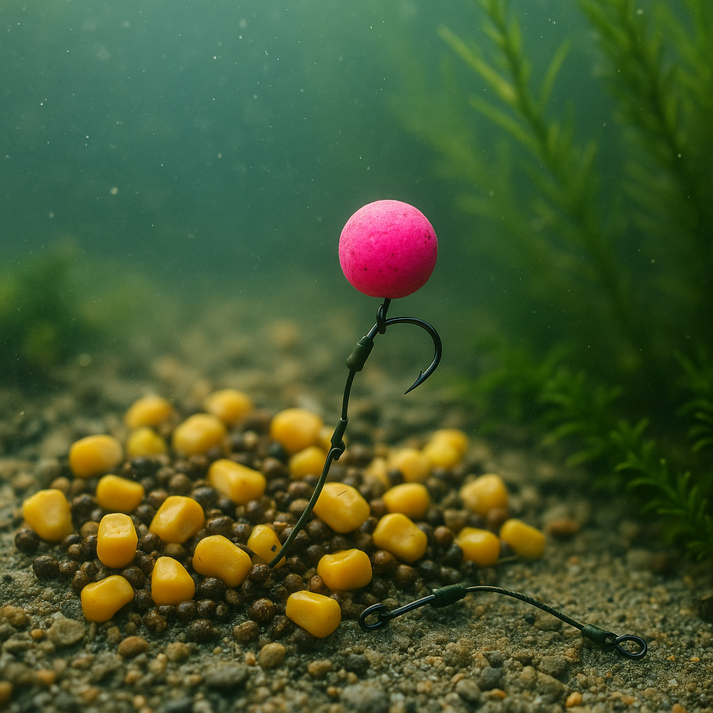 Pontyhorgászat etetési tippek: Élénk, feltűnő csalik