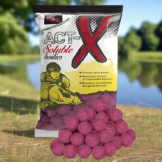 CarpZoom Act-X Soluble oldódó bojli 24mm