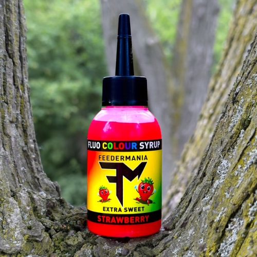 Feedermania Fluo Colour Syrup - Strawberry