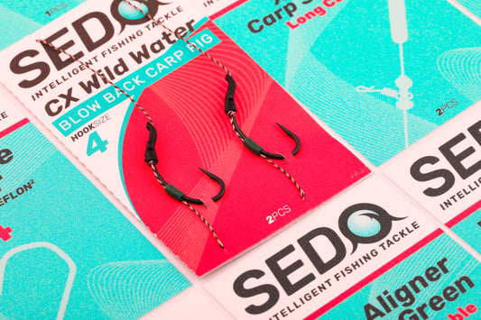 SEDO CX Wild Water Blow Back Előkötött Bojlis Előke 2db/csomag